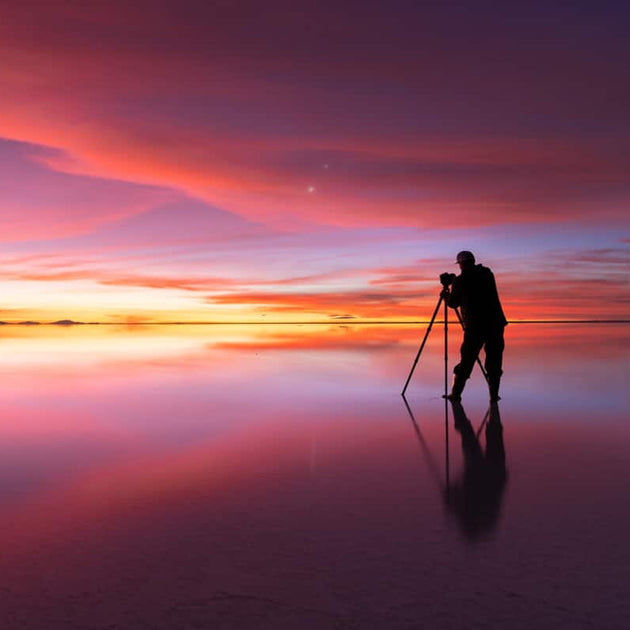 Incredible sunset reflections in the Salar de Uyuni - Astro Photography with Colby Brown - Photography & Hike - Workshop - Zhoola