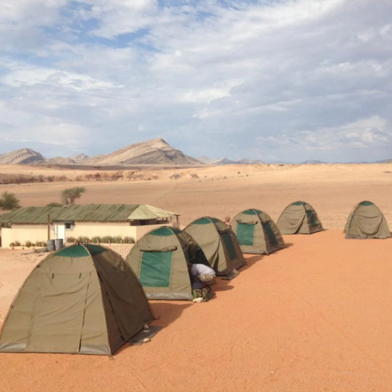 Load image into Gallery viewer, Camping in the Breathtaking Landscapes of Namibia - Tranquility and natural splendor with Nateea - Yoga and Safari - RETREAT - Zhoola
