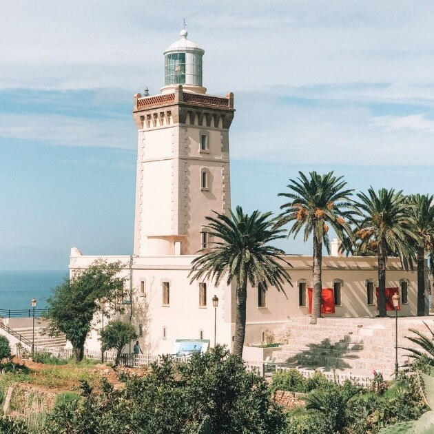 Load image into Gallery viewer, famous lighthouse of Cap Spartel close to Tanger city and Gibraltar, Morocco - Culture &amp; Glamping (Women only) - Journey - Zhoola
